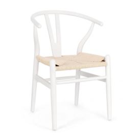 BIZZOTTO Jídelní židle ARTAS bílá