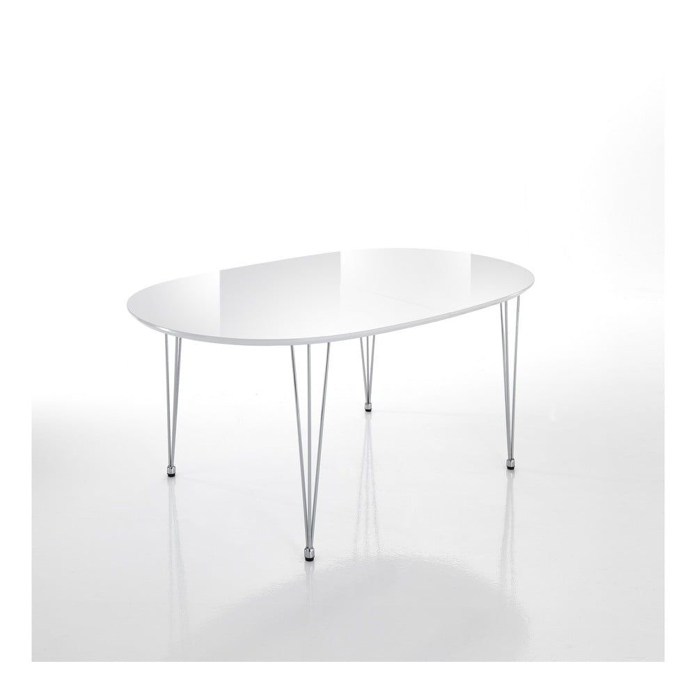 Rozkládací jídelní stůl s bílou deskou 105x170 cm Elegant – Tomasucci - Bonami.cz