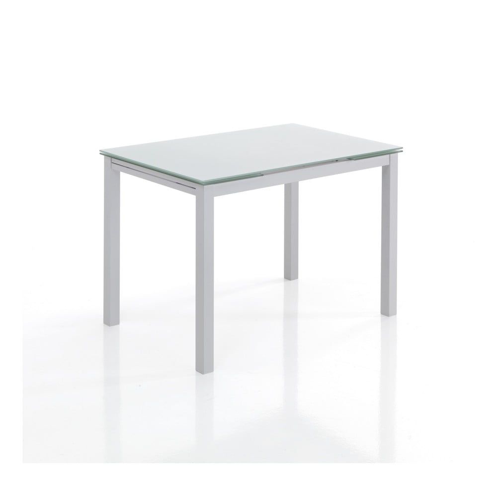 Rozkládací jídelní stůl se skleněnou deskou 70x110 cm Fast – Tomasucci - Bonami.cz