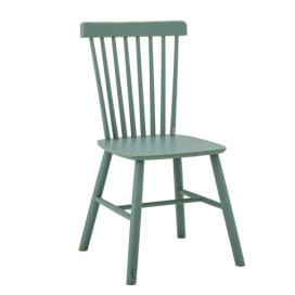 BLOOMINGVILLE Dřevěná jídelní židle MILL zelená