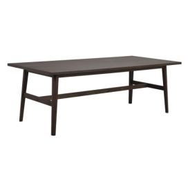 ROWICO Jídelní stůl PLAINFIELD tmavě hnědý 220x100 cm
