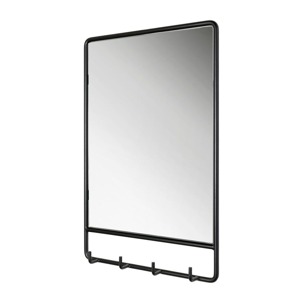 Nástěnné zrcadlo s věšákem 40x60 cm Clint – Spinder Design - Bonami.cz