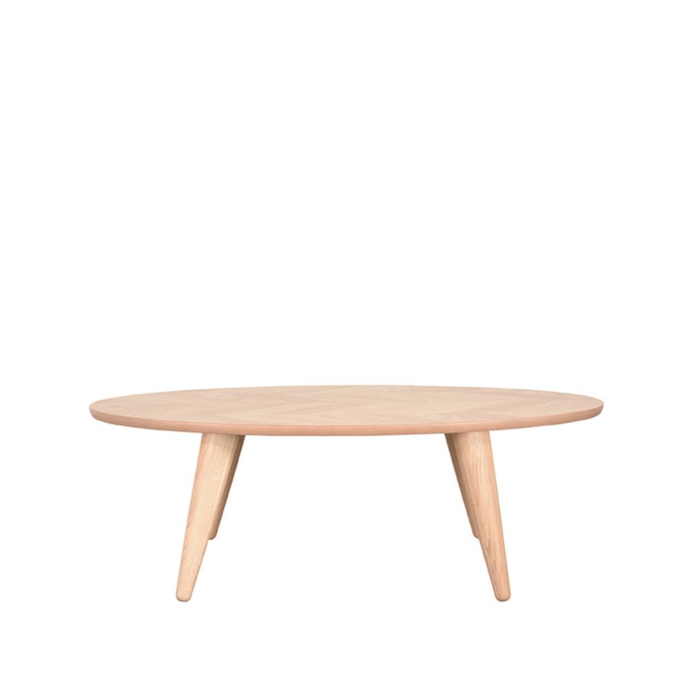 LABEL51 dřevěný konferenční stolek OLIVA světlý 70x120 cm - iodesign.cz