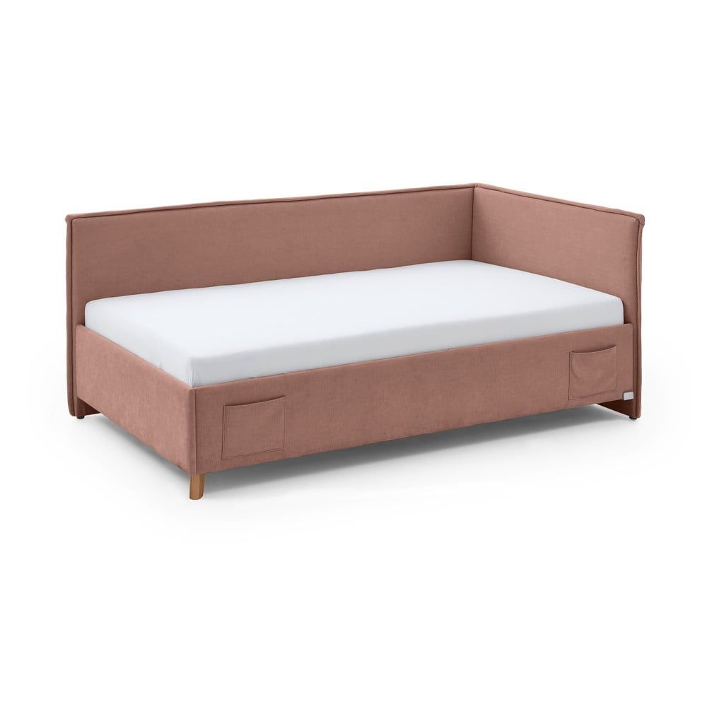Růžová dětská postel s úložným prostorem 90x200 cm Fun – Meise Möbel - Bonami.cz