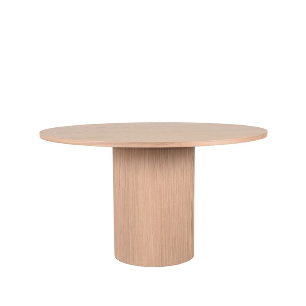 LABEL51 kulatý jídelní stůl OLIVA ø130 cm světlý - iodesign.cz