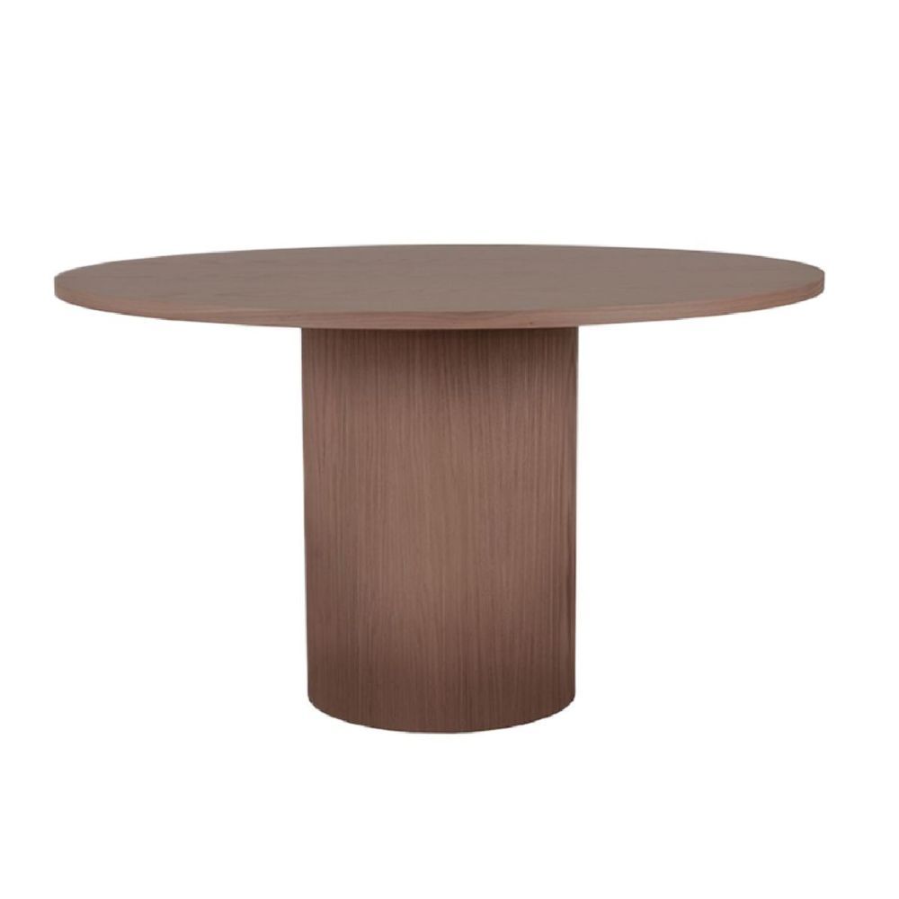 LABEL51 kulatý jídelní stůl OLIVA ø130 cm hnědý - iodesign.cz