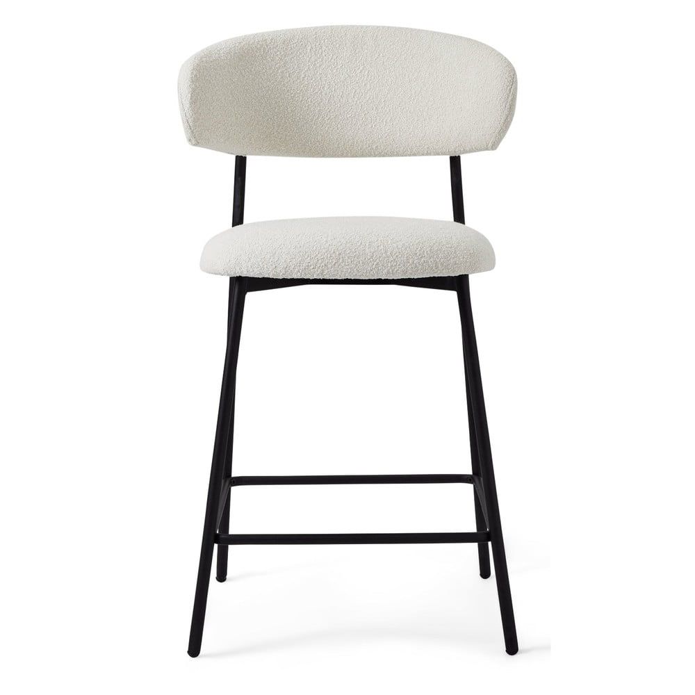 Bílé barové židle v sadě 2 ks (výška sedáku 65 cm) Diana – Furnhouse - Bonami.cz