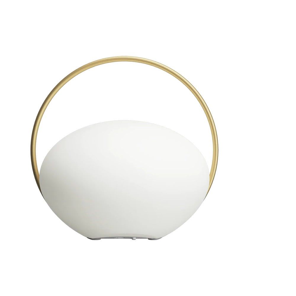 Bílá LED stmívatelná stolní lampa (výška 19 cm) Orbit – UMAGE - Bonami.cz