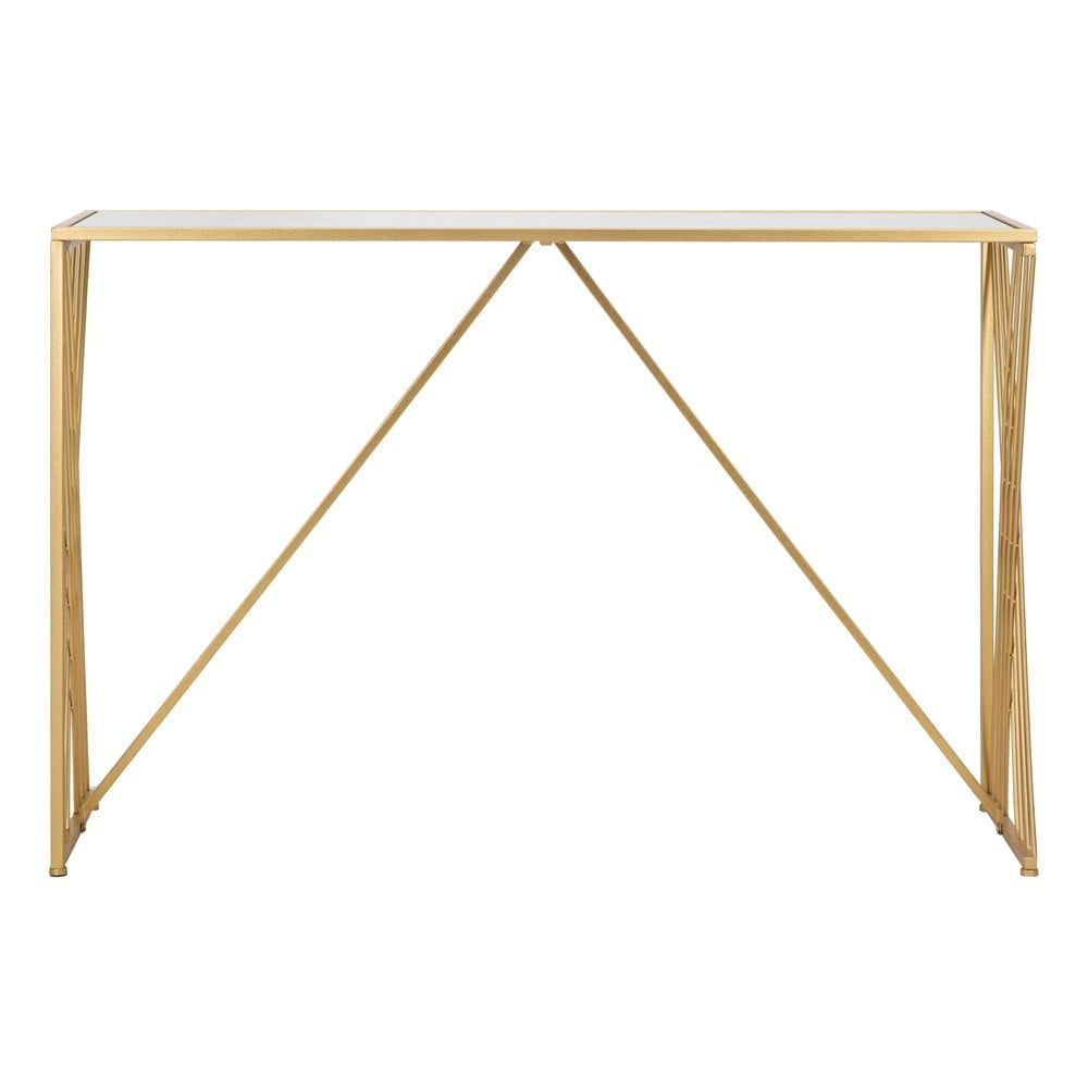 Konzolový stolek ve zlaté barvě 40x120 cm Easy – Mauro Ferretti - Bonami.cz