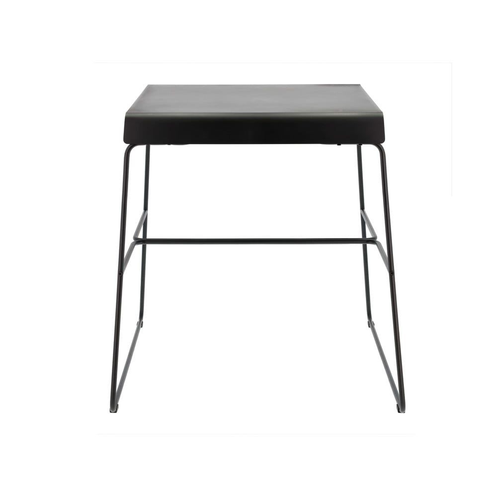 Černý kovový jídelní stůl 58x75 cm A-Café – Zone - Bonami.cz