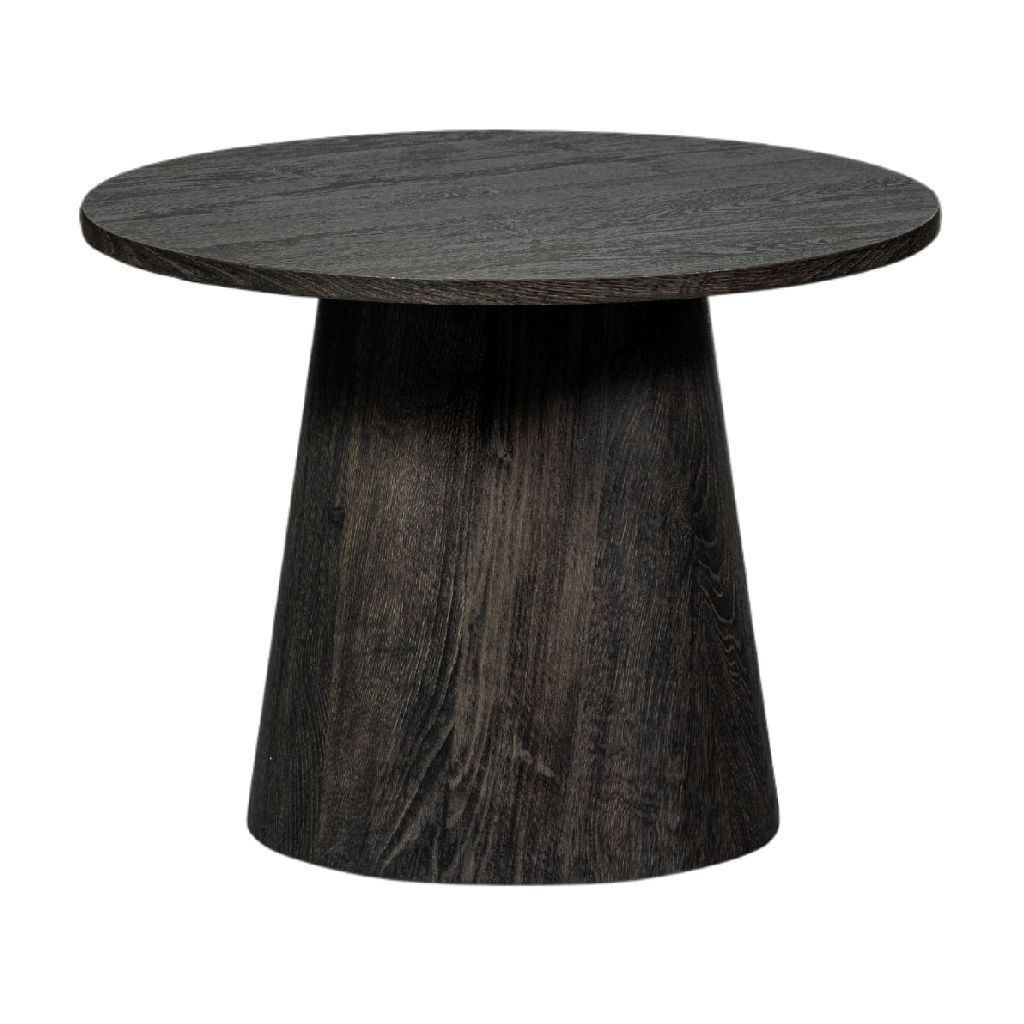 WOOOD Konferenční stolek VITO hnědý ø80 cm - iodesign.cz