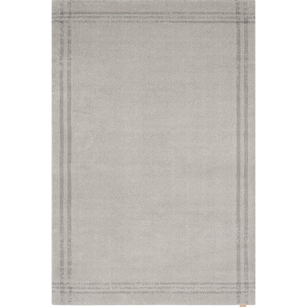 Krémový vlněný koberec 200x300 cm Calisia M Grid Rim – Agnella - Bonami.cz