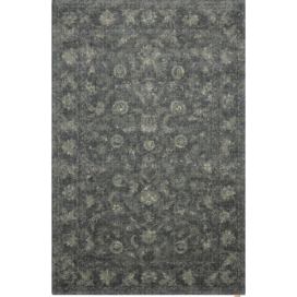 Šedý vlněný koberec 200x300 cm Calisia Vintage Flora – Agnella Bonami.cz