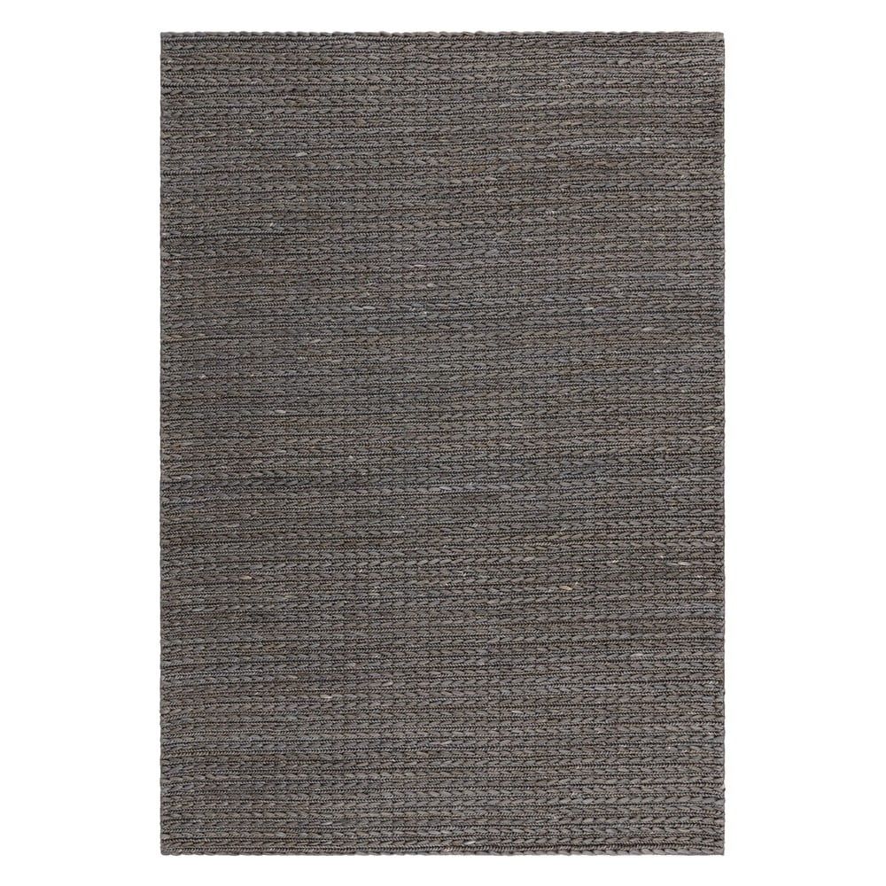 Antracitový ručně tkaný jutový koberec 120x170 cm Oakley – Asiatic Carpets - Bonami.cz