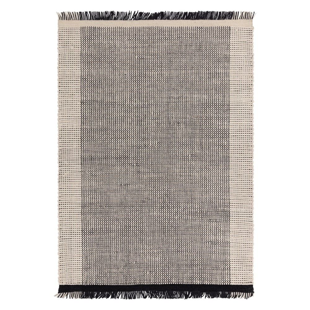 Šedý ručně tkaný vlněný koberec 120x170 cm Avalon – Asiatic Carpets - Bonami.cz