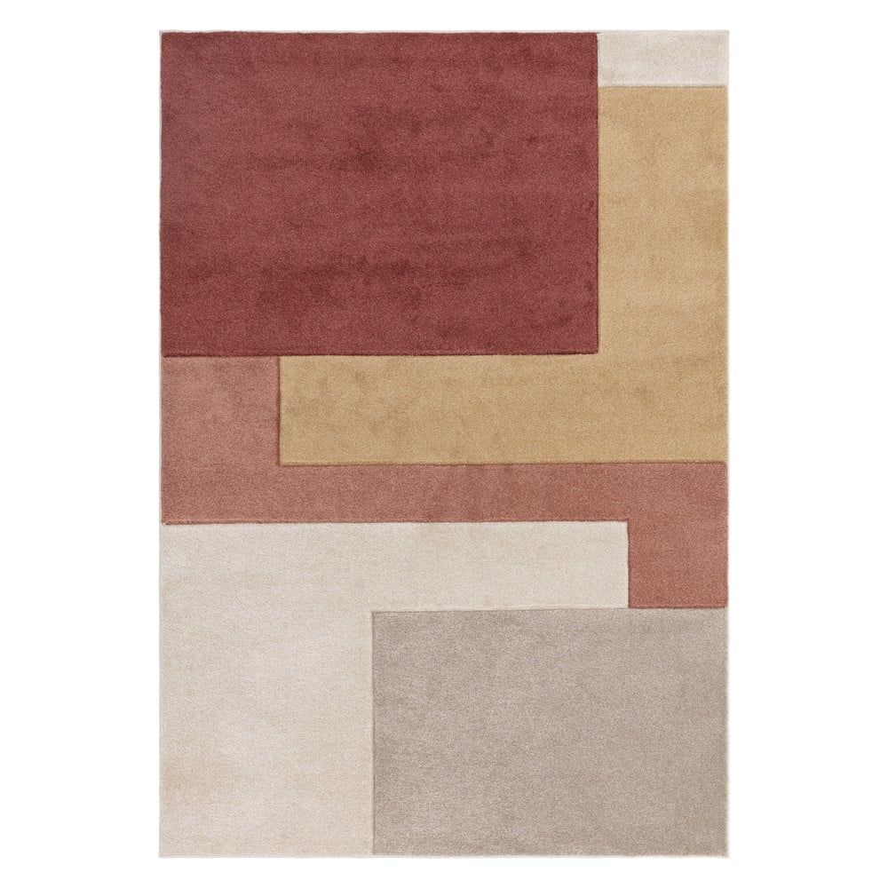 Koberec v cihlové barvě 160x230 cm Sketch – Asiatic Carpets - Bonami.cz