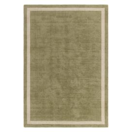 Khaki ručně tkaný vlněný koberec 160x230 cm Albi – Asiatic Carpets Bonami.cz
