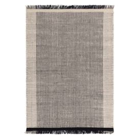 Šedý ručně tkaný vlněný koberec 120x170 cm Avalon – Asiatic Carpets Bonami.cz