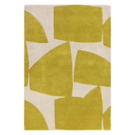 Okrově žlutý ručně tkaný koberec z recyklovaných vláken 160x230 cm Romy – Asiatic Carpets Bonami.cz