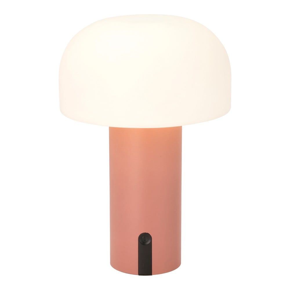 Bílá/růžová LED stolní lampa (výška 22,5 cm) Styles – Villa Collection - Bonami.cz