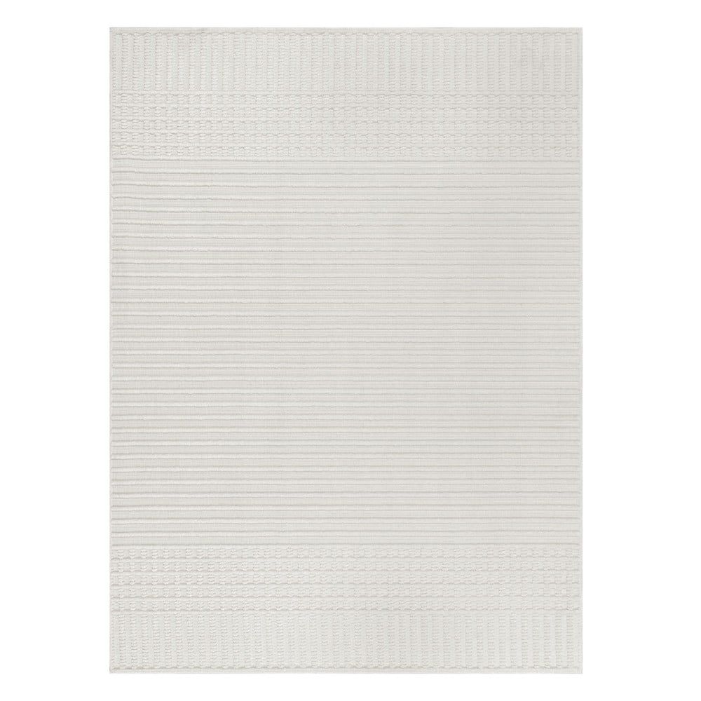 Bílý pratelný koberec z žinylky 80x160 cm Elton – Flair Rugs - Bonami.cz