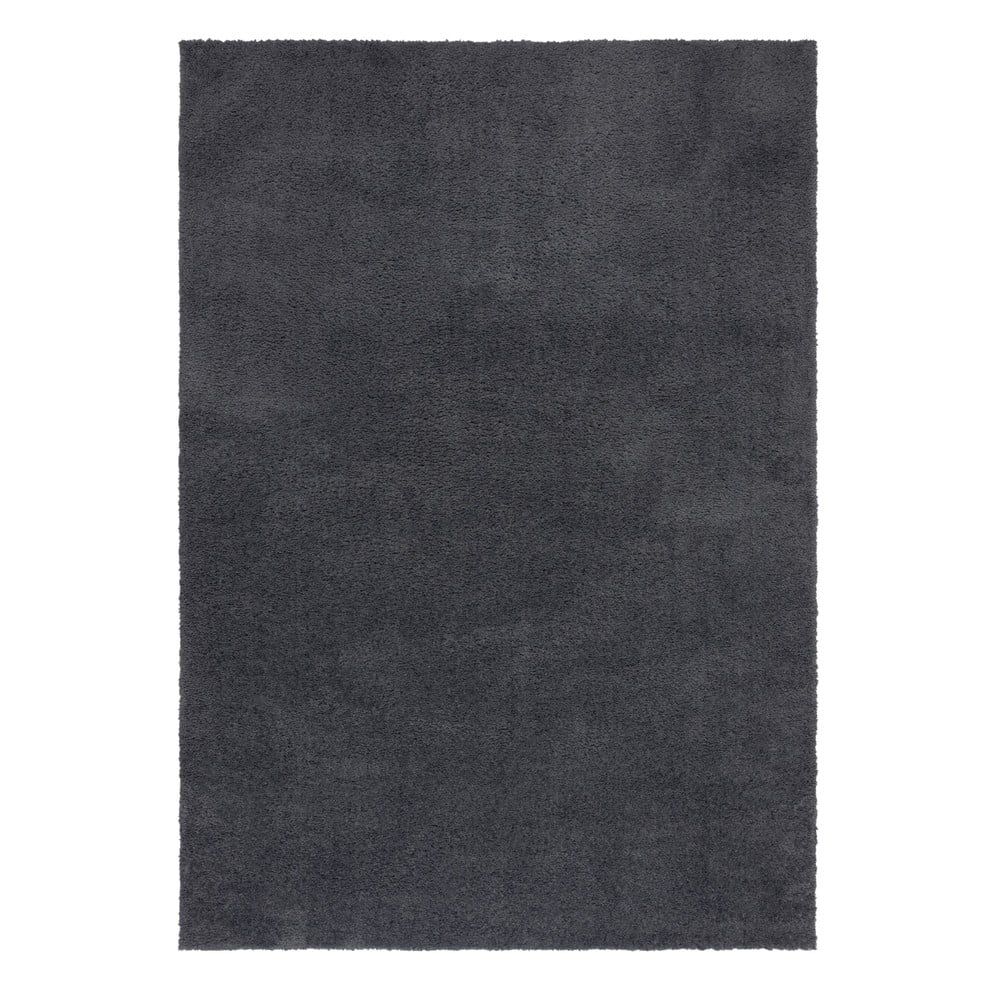 Tmavě šedý pratelný koberec z recyklovaných vláken 120x170 cm Fluffy – Flair Rugs - Bonami.cz