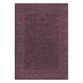 Tmavě fialový ručně tkaný vlněný koberec 160x230 cm Border – Flair Rugs Bonami.cz