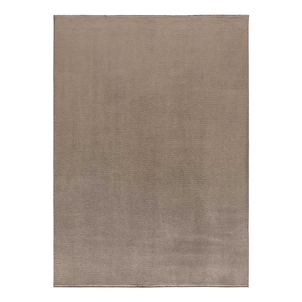 Hnědý koberec z mikrovlákna 60x100 cm Coraline Liso – Universal - Bonami.cz