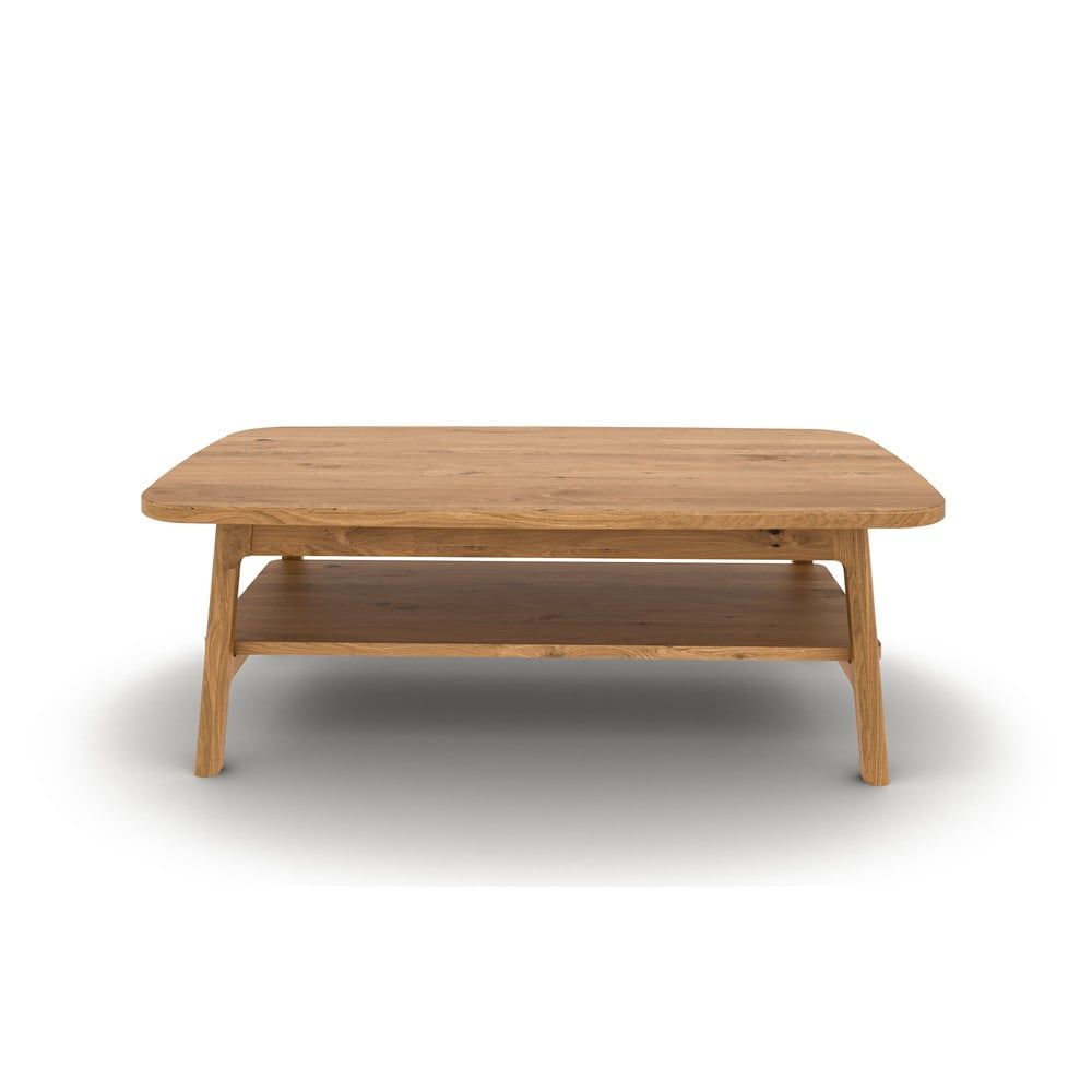 Konferenční stolek z dubového dřeva v přírodní barvě 60x100 cm Twig – The Beds - Bonami.cz