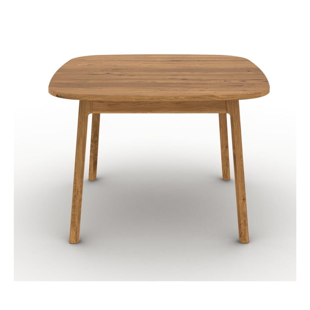 Jídelní stůl z dubového dřeva v přírodní barvě 90x120 cm Twig – The Beds - Bonami.cz