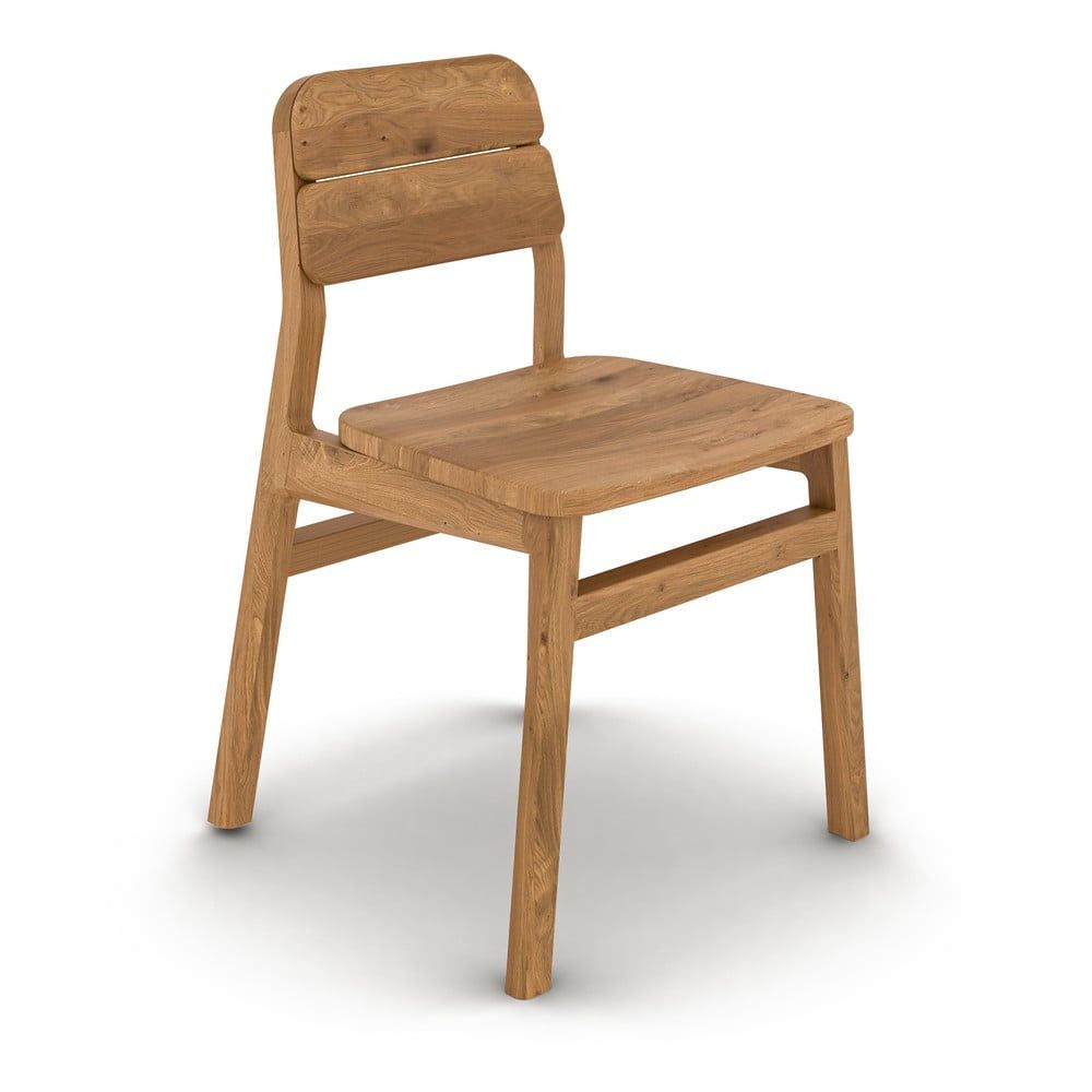 Jídelní židle z dubového dřeva v přírodní barvě v sadě 2 ks Twig – The Beds - Bonami.cz