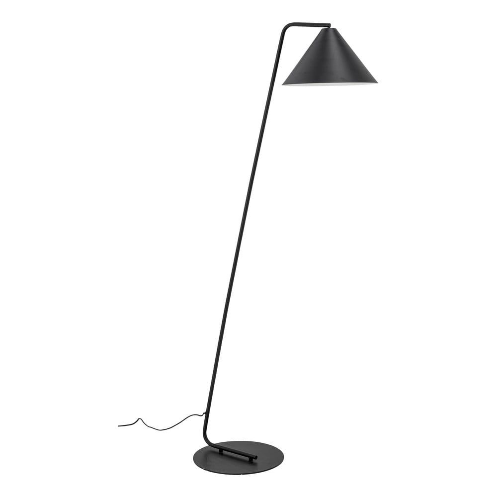 Černá stojací lampa s kovovým stínidlem (výška 165 cm) Latisha – Bloomingville - Bonami.cz