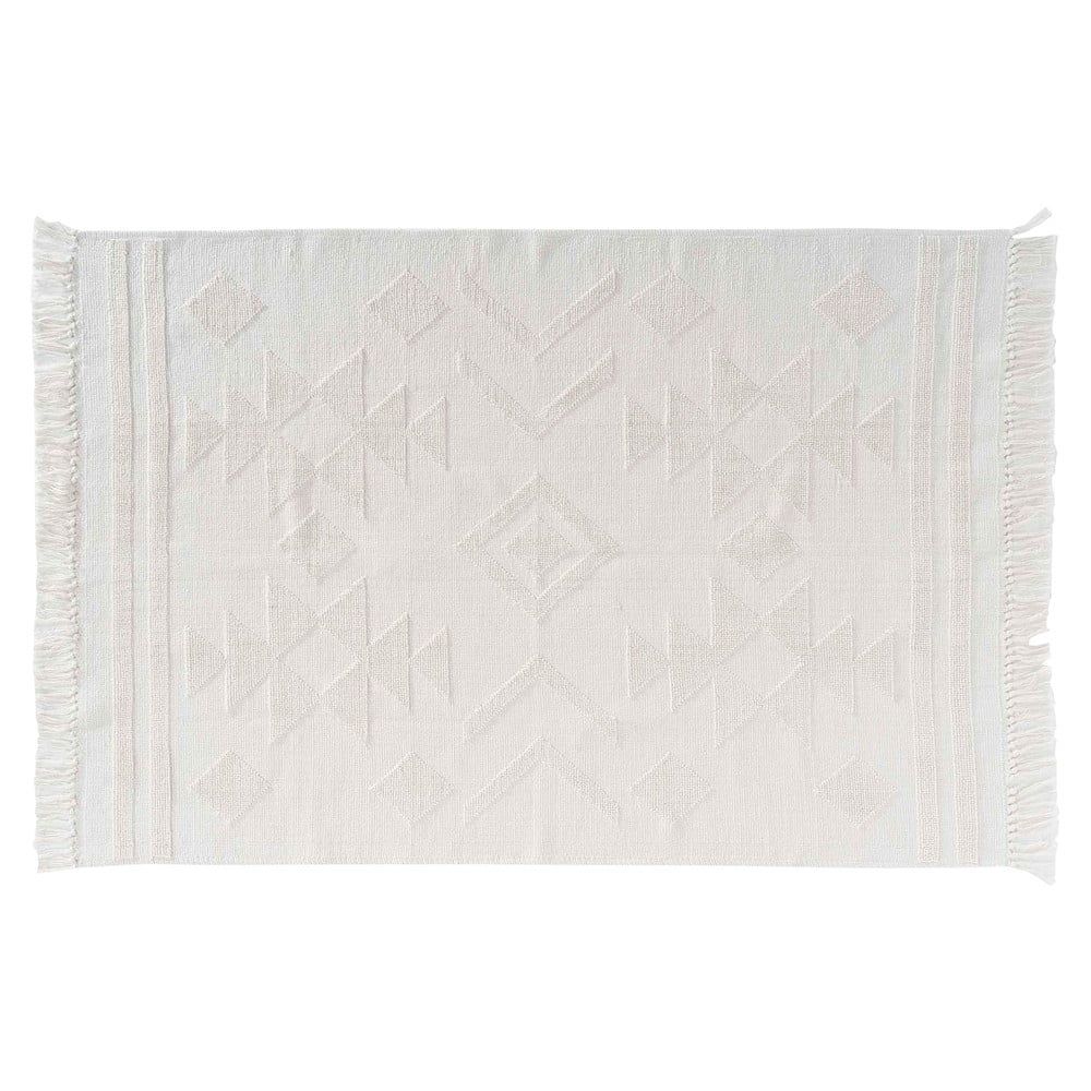 Bílý pratelný koberec 120x170 cm Cilaos – douceur d\'intérieur - Bonami.cz