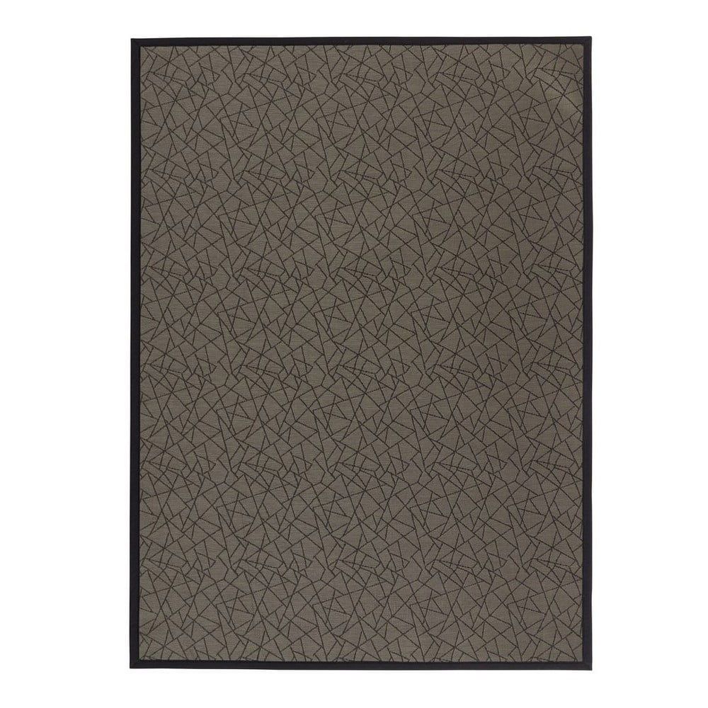 Tmavě šedý koberec z PVC 180x250 cm Geo Gold – Casa Selección - Bonami.cz