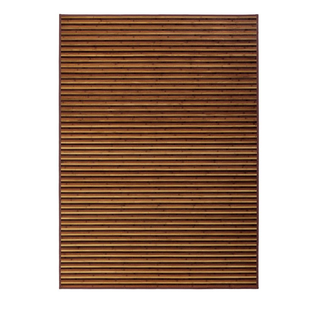 Bambusový koberec v hnědo-hořčicové barvě 180x250 cm – Casa Selección - Bonami.cz