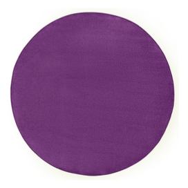 Tmavě fialový kulatý koberec ø 200 cm Fancy – Hanse Home