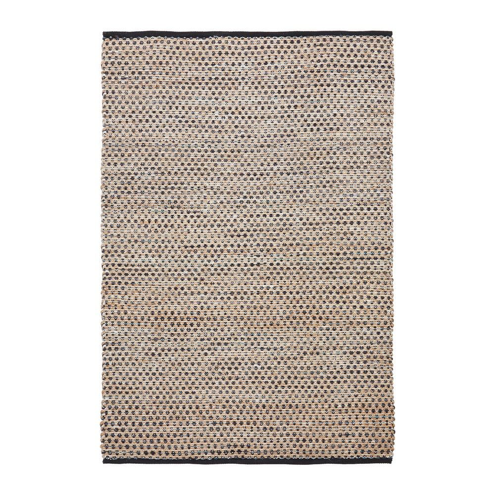Béžový ručně tkaný koberec s příměsí juty 160x230 cm Larena – Kave Home - Bonami.cz