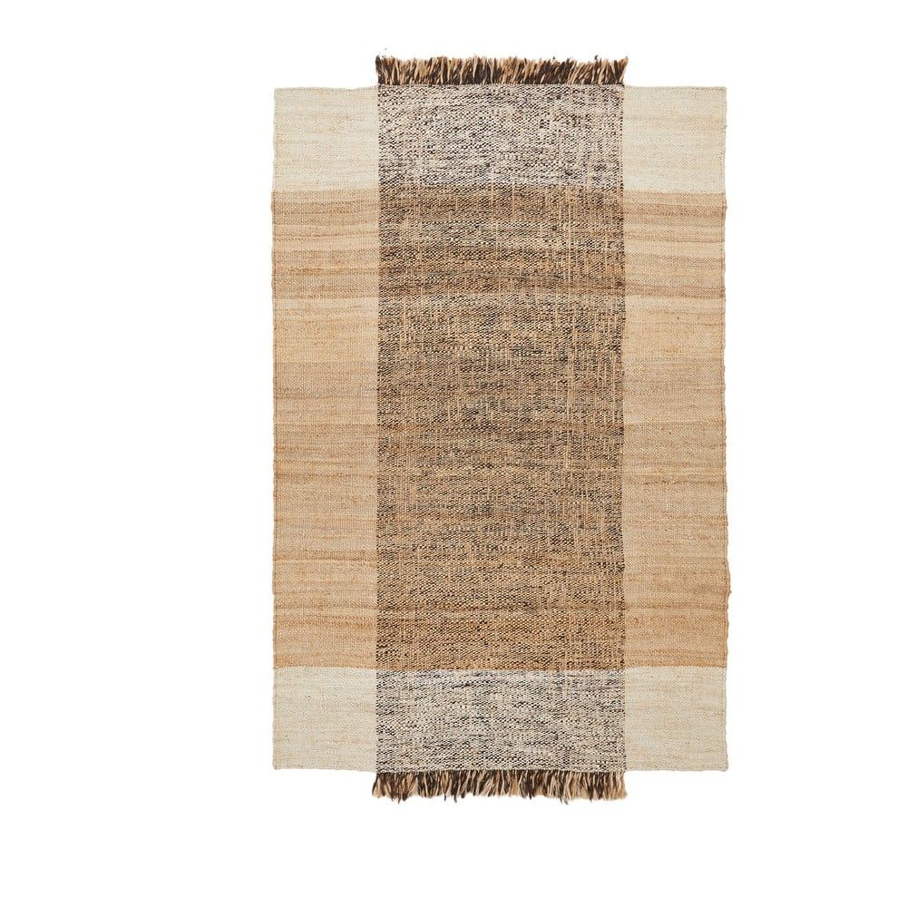 Béžový oboustranný ručně tkaný jutový koberec 160x230 cm Sully – Kave Home - Bonami.cz