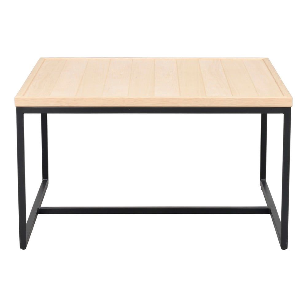 Konferenční stolek s deskou z dubového dřeva v přírodní barvě ø 70 cm Deerfield – Rowico - Bonami.cz