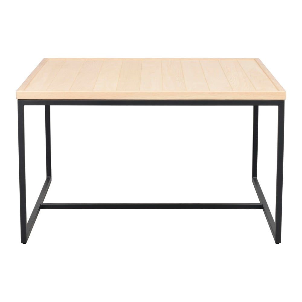 Konferenční stolek s deskou z dubového dřeva v přírodní barvě ø 80 cm Deerfield – Rowico - Bonami.cz
