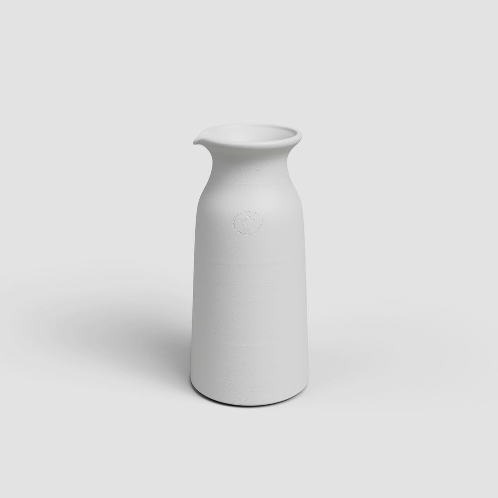 Bílá keramická ručně vyrobená váza (výška 30 cm) Bia – Artevasi - Bonami.cz