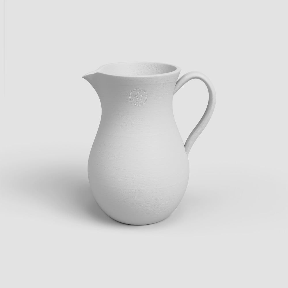 Bílá keramická ručně vyrobená váza (výška 30 cm) Harmonia – Artevasi - Bonami.cz
