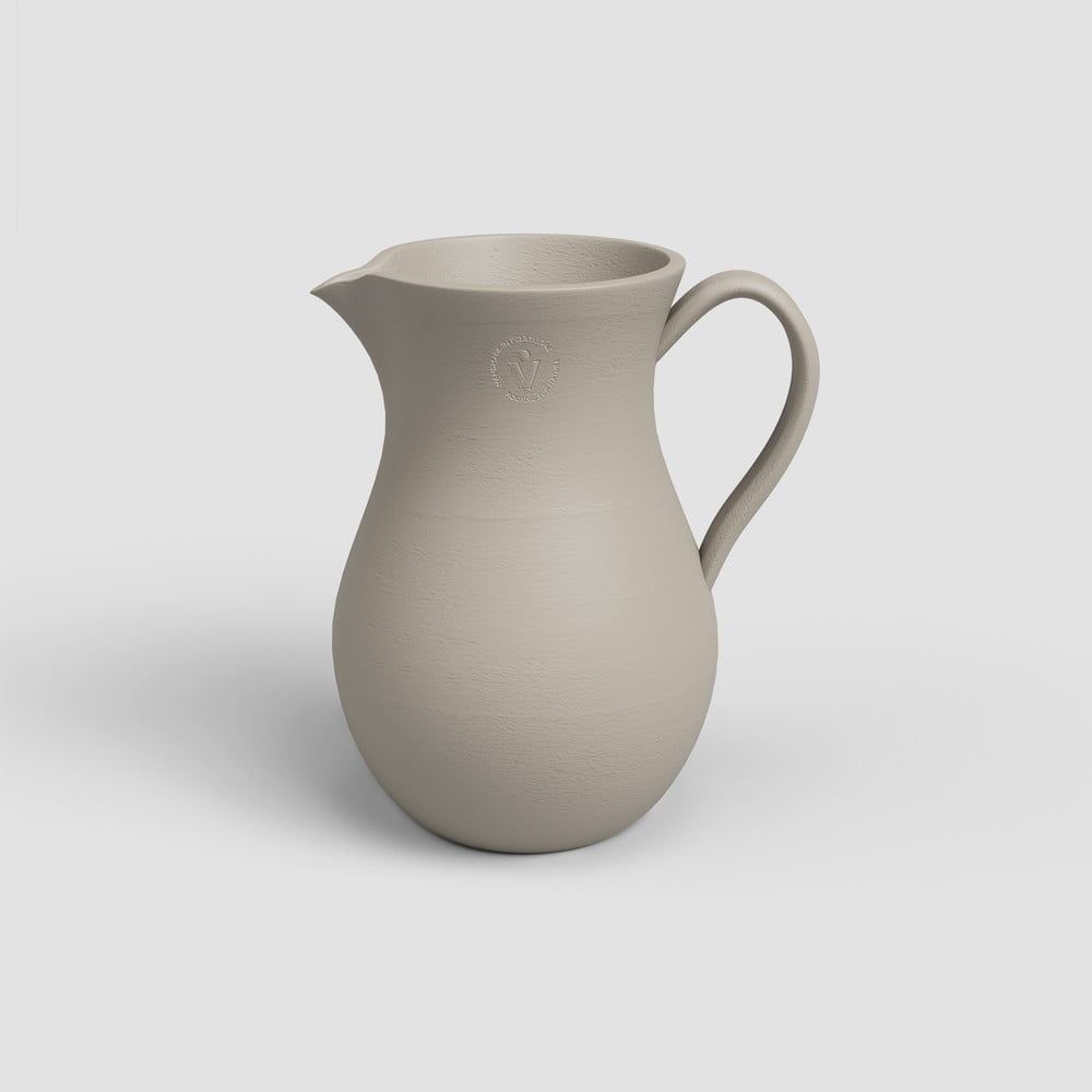 Béžová keramická ručně vyrobená váza (výška 30 cm) Harmonia – Artevasi - Bonami.cz