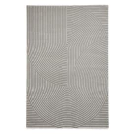 Světle šedý pratelný koberec z recyklovaných vláken 160x230 cm Flores – Think Rugs Bonami.cz