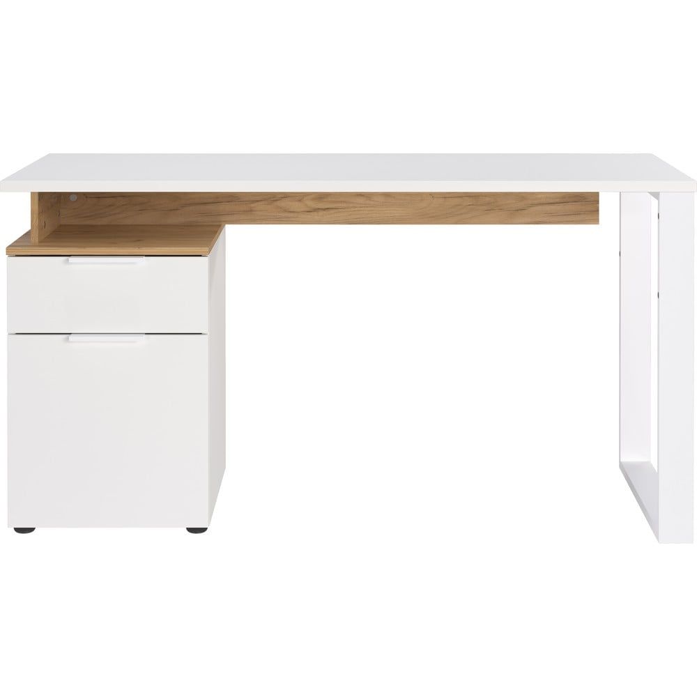 Pracovní stůl s bílou deskou 61x140 cm Hasselt – Germania - Bonami.cz