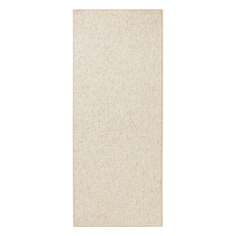 Krémový běhoun 80x300 cm Wolly – BT Carpet - Bonami.cz