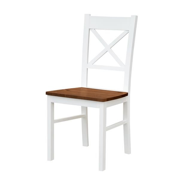 Jídelní židle BELLU III ořech/bílá - SCONTO Nábytek s.r.o.