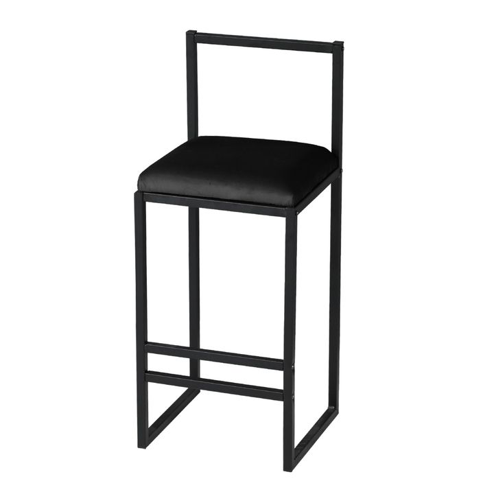 Barová židle NORDIC černá - SCONTO Nábytek s.r.o.