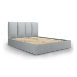 Šedá boxspring postel s úložným prostorem 160x200 cm Gwen – Maison de Rêve