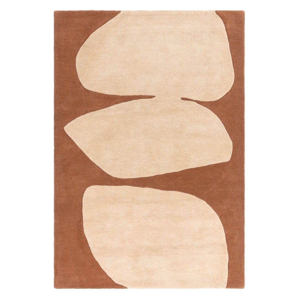 Ručně tkaný vlněný koberec v cihlové barvě 120x170 cm Canvas – Asiatic Carpets - Bonami.cz